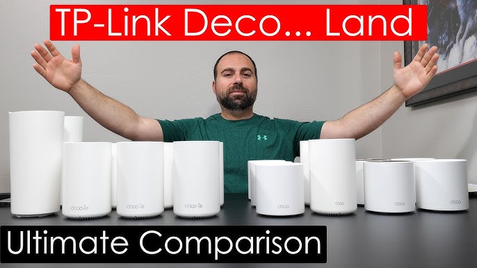 TP-Link Deco XE75(2-pack) - TP-Link Deco AXE5400 Tri-Band DECOXE75