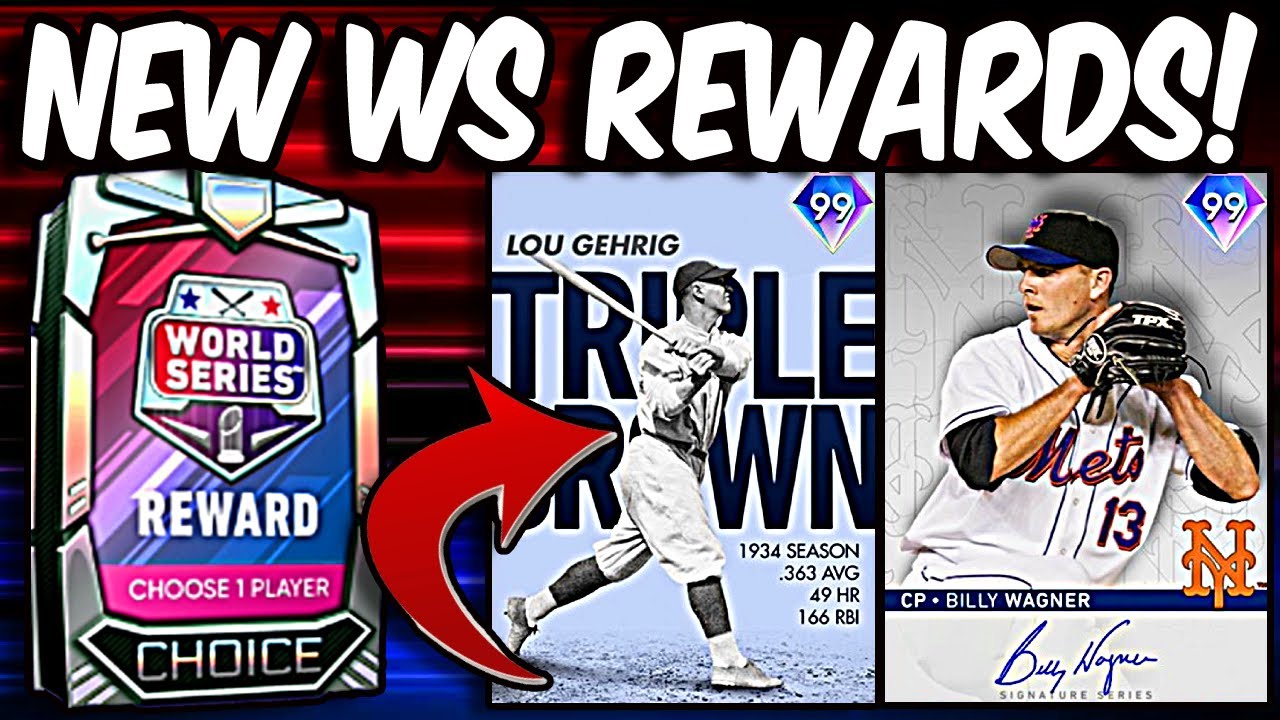 INSANE *NEW* WORLD SERIES REWARDS! 99 LOU GEHRIG & 99 BILLY WAGNER! MLB THE SHOW 21 DIAMOND DYNASTY