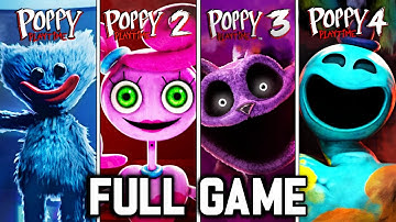 Poppy Playtime: All Chapters Full Gameplay Playthrough (Full Game) 1,2,3,4