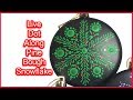 How to Paint Dot Mandala #037 SWD Live Dot Along Pine Bough Snowflake