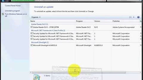 How to uninstall IE9 and Roll back to IE8