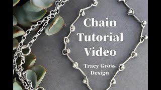 Silver Ball And Socket Chain Tutorial