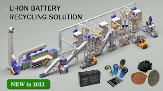 Li Ion Battery Recycling Solution (NEW in 2022)