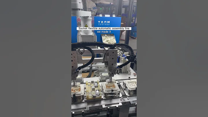 Socket flexible automatic assembly line