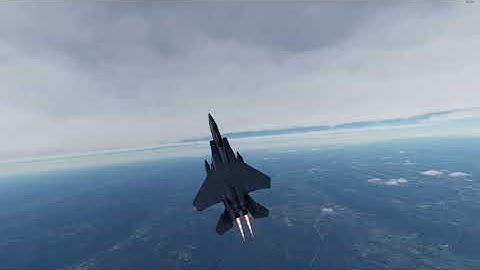 First Flight Ever In A Fighter Jet! The F15! Microsoft Flight Simulator 2020