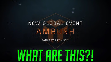 [The Division] Ambush Global Event What Are This?!