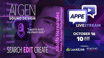 Gen AI Sound Design - SEARCH EDIT CREATE