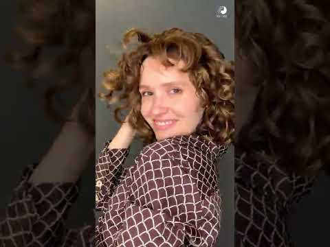 Укладка кудрявых волос от ICE CURLY