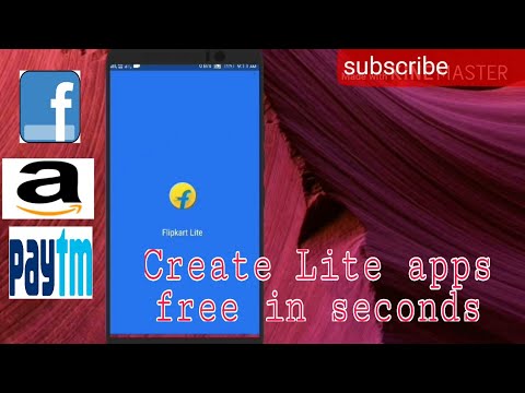 How to create android lite apps for free in 2 minutes sm tricks