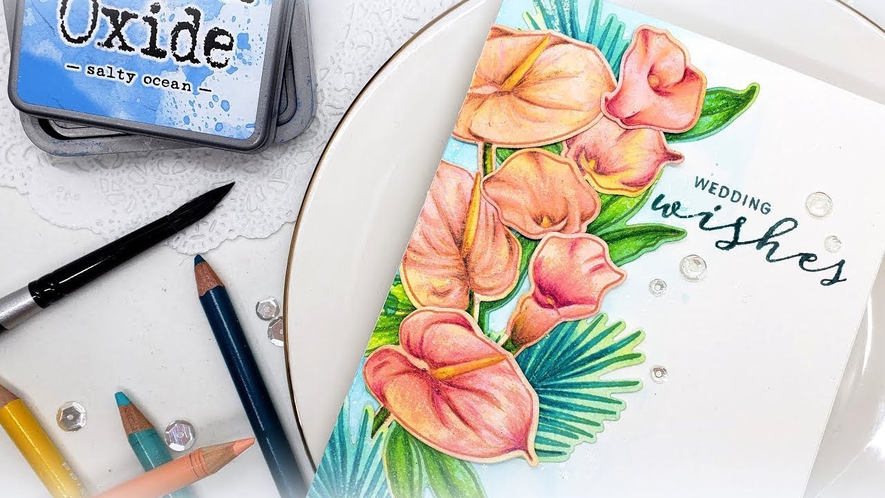 Colored Pencil Hack w/Kelly ft. MODERN CALLA LILIES YouTube