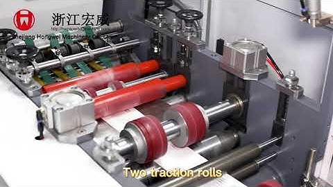 High Speed V Bottom Paper Bag Machine