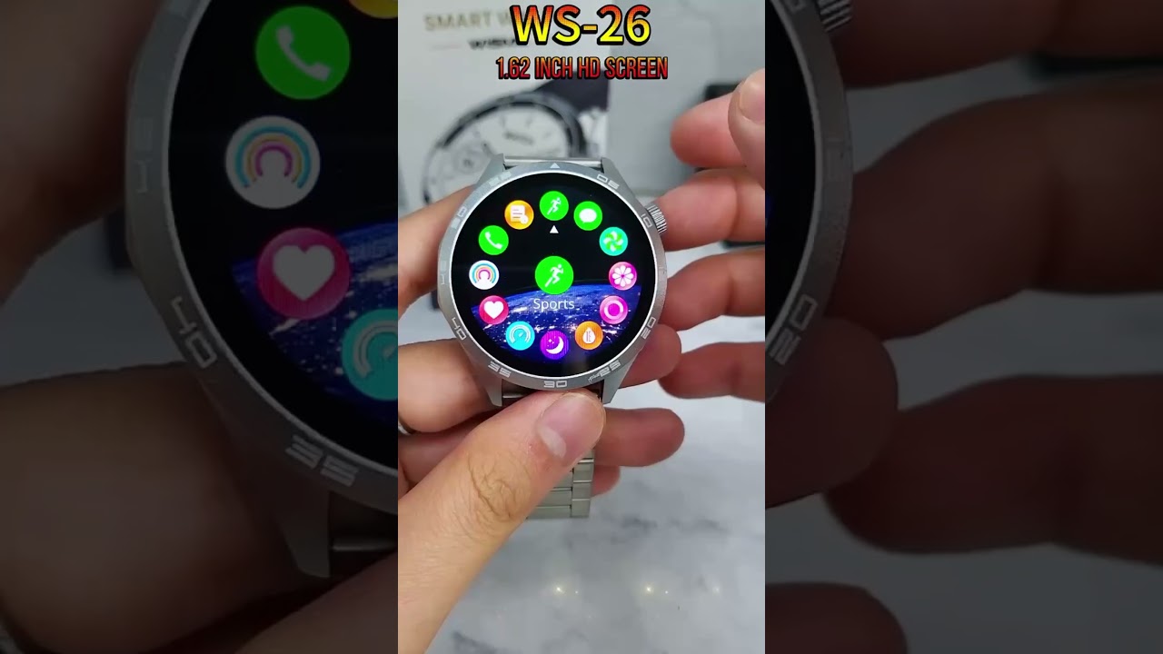 Wisme Ws-26 Smartwatch With 1.52-Inch Full Touch Screen