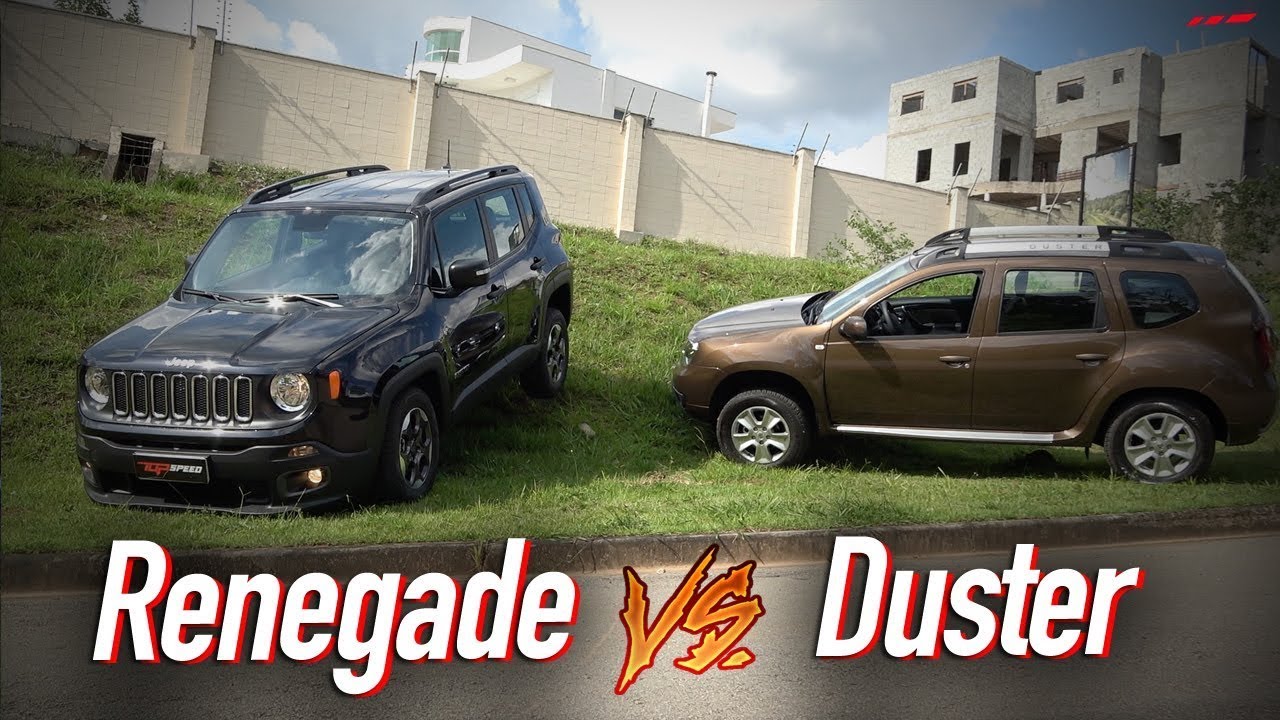 Comparativo Jeep Renegade vs Renault Duster Top Speed