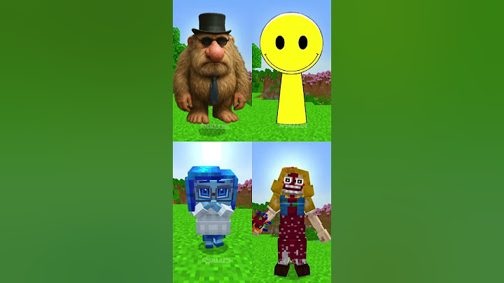 SPRUNKI vs ITALIAN BRAINROT vs POPPY PLAYTIME vs INSIDE OUT 2 in MINECRAFT #minecraft
