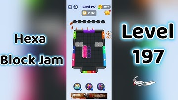 🎮 Hexa Block Jam Level 197 Walkthrough | Easy Tips to Win | Go Answer