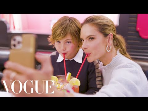 Alessandra Ambrosio & Her Son Explore New York City | 24 Hours With | Vogue