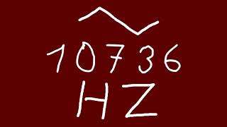 10736 hz triangle