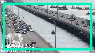 Emergency crews respond to water rescue off Howard Frankland Bridge