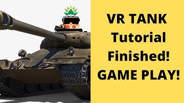 VR TankFinal Gameplay Oculus Quest & Unity. Full beginner tutorial in description!