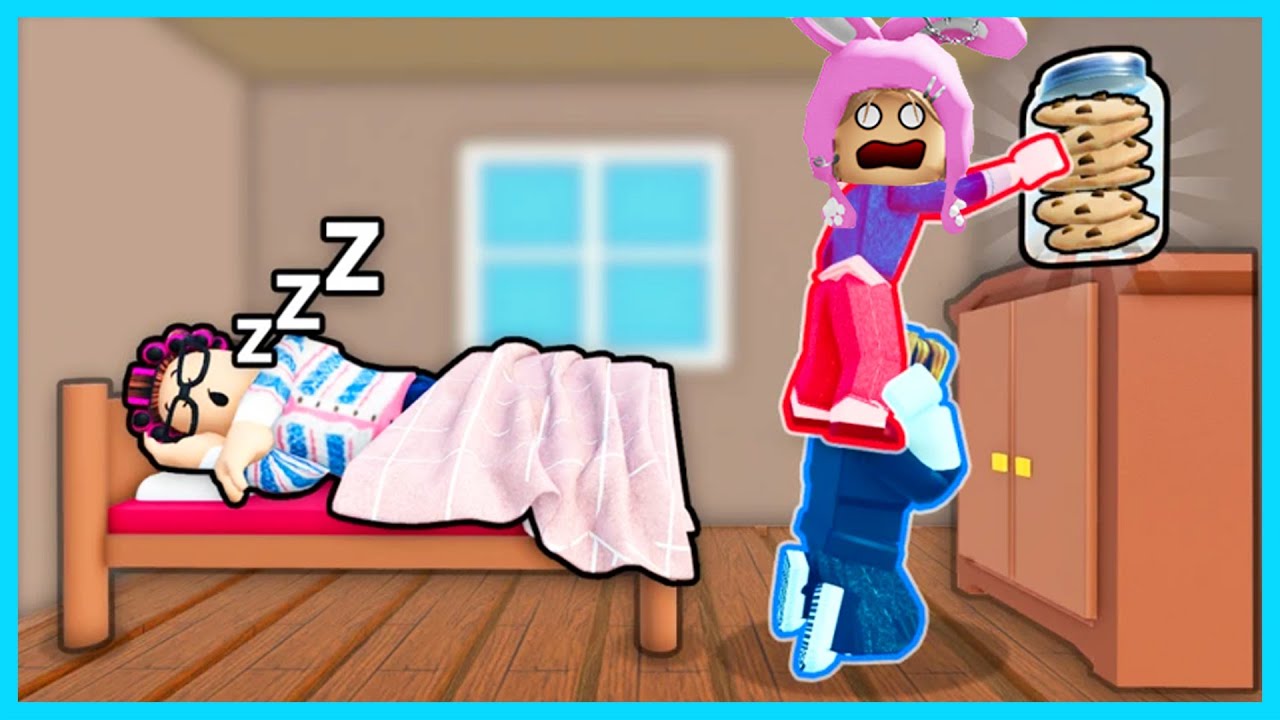 MIPAN & ZUZUZU Diam Diam Mencuri Kue Dari Nenek Yang Lagi Tidur! ROBLOX