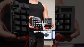 It’s all part of the process :) #prototype #macropad #mechanicalkeyboard #tech #techtok #pcb