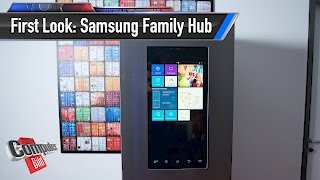 Samsung Family Hub: Das wohl größte Tablet der Welt