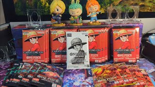 I'm gonna be King of the Cardboard!! One Piece OP-13, OP-06, and PRB-02 loose pack rumble! 