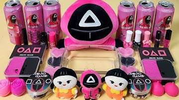 ASMR Squid Game2 Slime Mixing Random Into Slime! Satisfying Slime#ASMR#Slime#satisfying