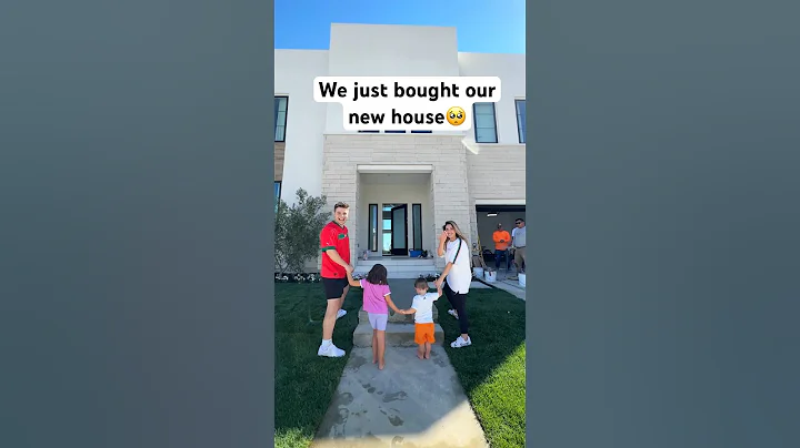 Keeping those footprints cemented forever! Our new house 🏡👣❤️🙏 #shorts