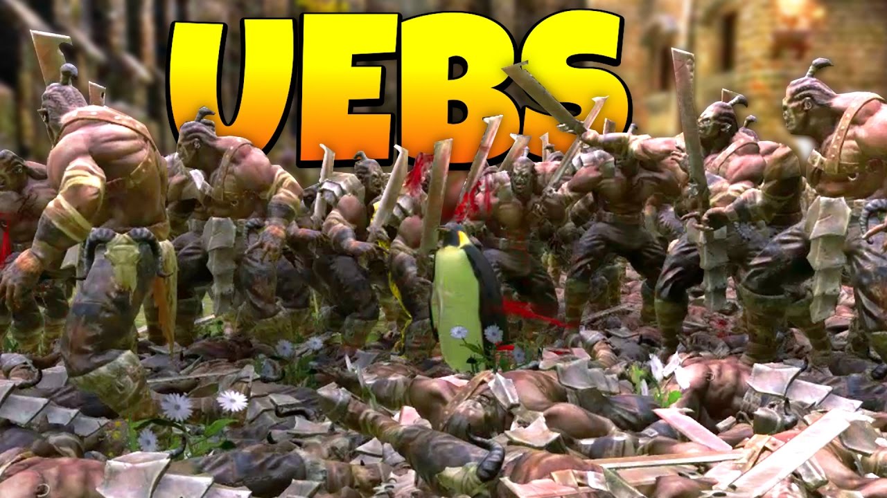 UEBS - Crazy Attack Penguins Kill Thousands of Ogres! - Ultimate Epic Battle Simulator Gameplay