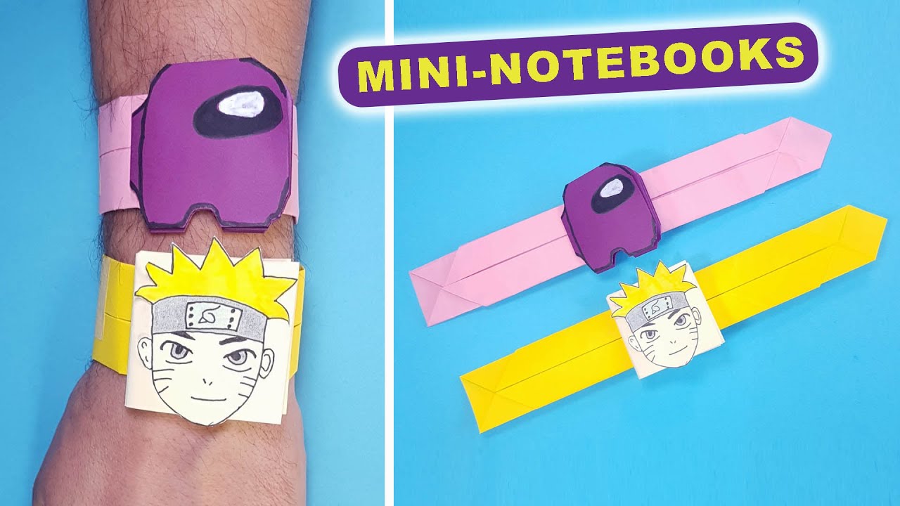 Custom ideas: DIY: How to Make Notebooks Naruto