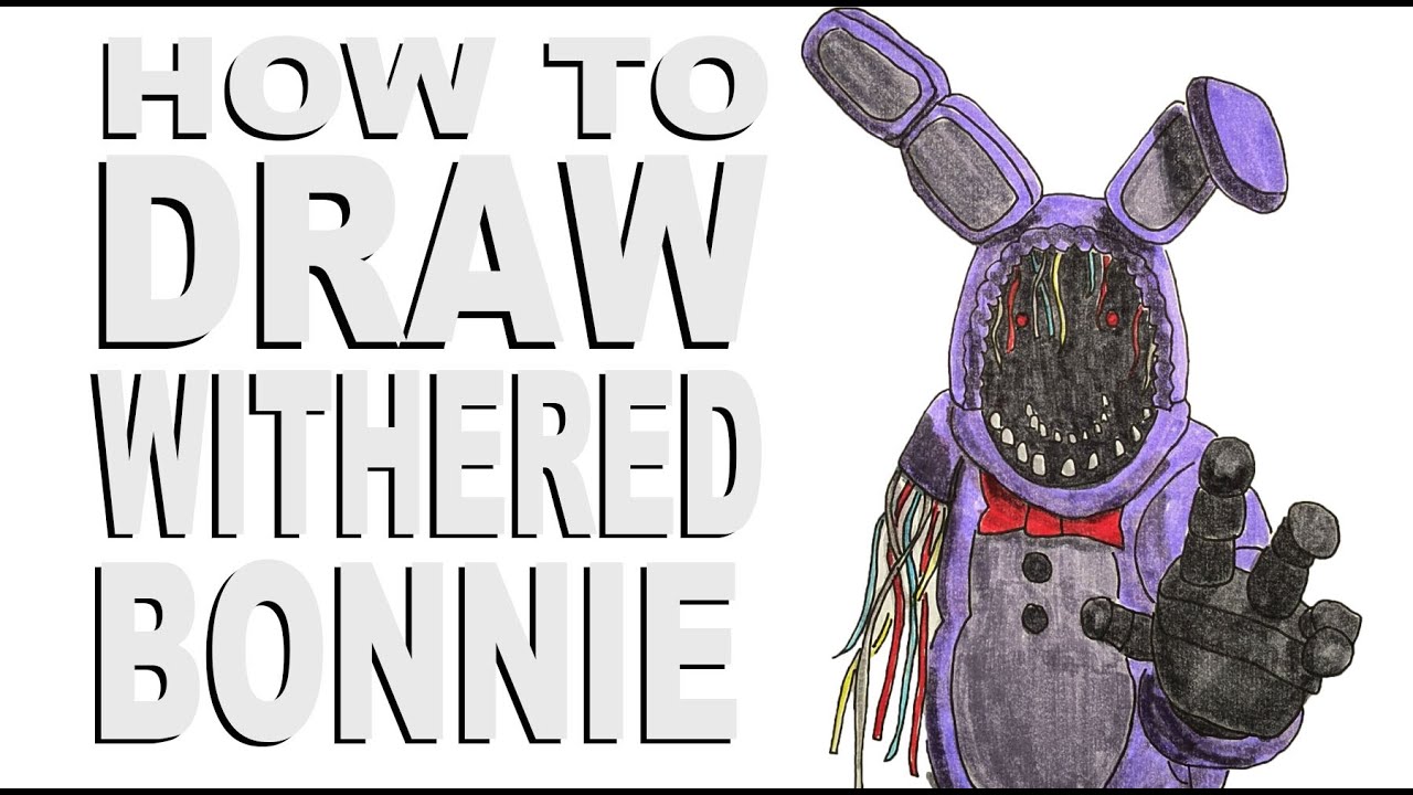 Withered chica, Art, Five Nights At Freddy, Drawing, Bonnie Bunny