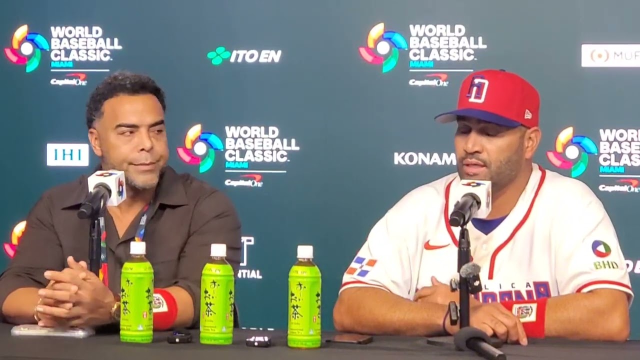 Albert Pujols no se confía de Nicaragua, ni de Dusty Baker. RDP previa RD vs Nicaragua/ WBC 2026