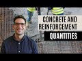 Steel reinforcement and concrete - Quantity Take-offs