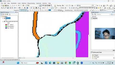 Tutorial Digitasi Peta TIF Wilayah Administrasi Kota Metro Menggunakan Software Arcgis