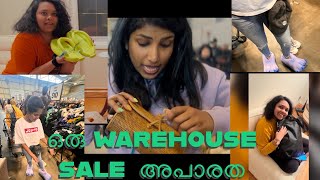 ഒരു warehouse saleഅപാരത #canadalife #dailyvlog #shoppingvlog #canadadiaries #surprise #warehousesale