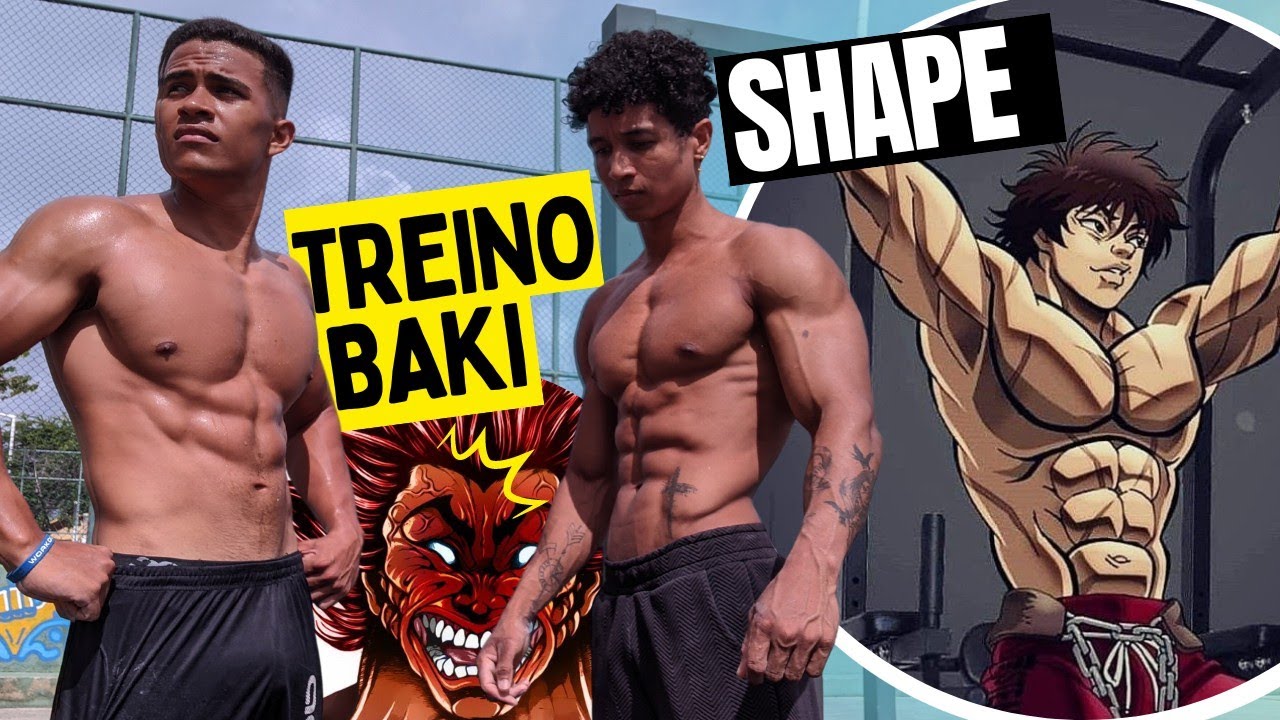 FIZ O TREINO DO BAKI? VERDADEIRA ROTINA DOS HANMA! (Baki the real workout  routine)🔥 - BiliBili