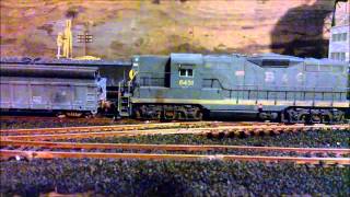 Layout update. Weathered locomtives & Coal yard progress