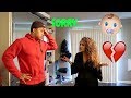 I HAVE A 3 YEAR OLD KID PRANK ON GIRLFRIEND!! ** SHE CRIED **