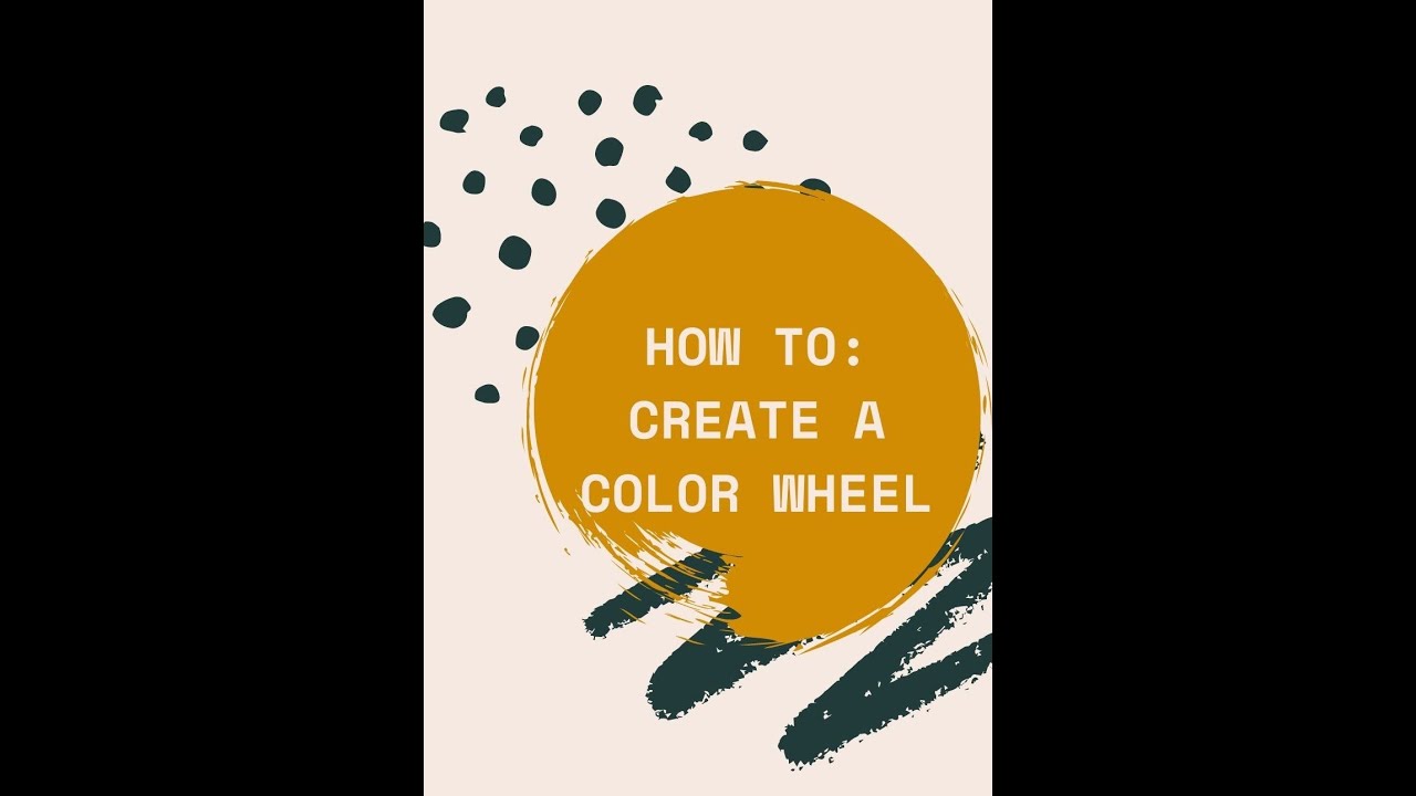 How To: Create a Color Wheel - YouTube