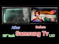 #Samsung 28" led Tv Display repair | Full Video knowledgeable || Samsung Led tv Darkness picture