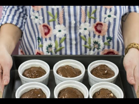 Video: Nízkokalorické čokoládové Suflé S Omáčkou