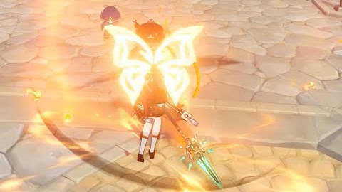 Hutao Charged Attack Animation Canceling - Genshin Impact