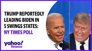 Election 2024: Trump leading Biden in 5 swing states which are key