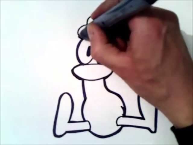 COMO DESENHAR O PATO DE POCOYO /// HOW TO DRAW DUCK/POCOYO 