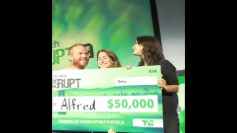 Hello Alfred - Techcrunch Video Snippet #1