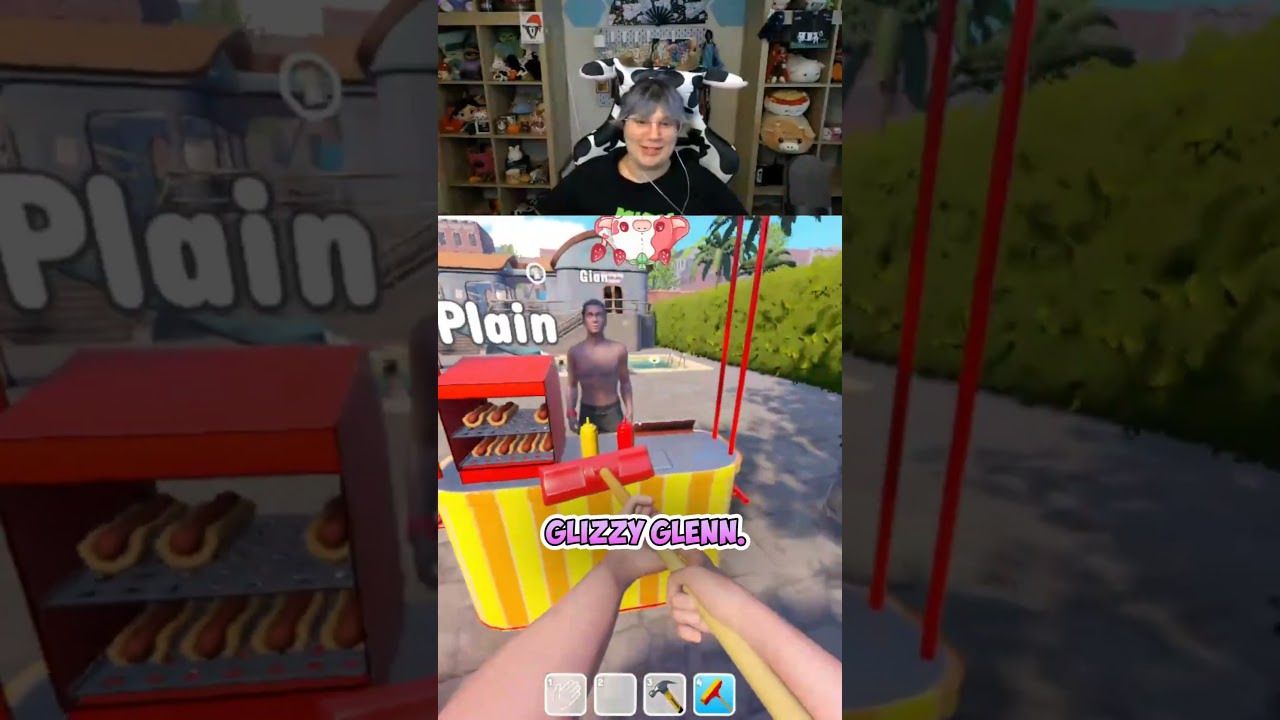 GLIZZY GLENN #waterparksimulator #funnymoments #indiegames #simulatorgames