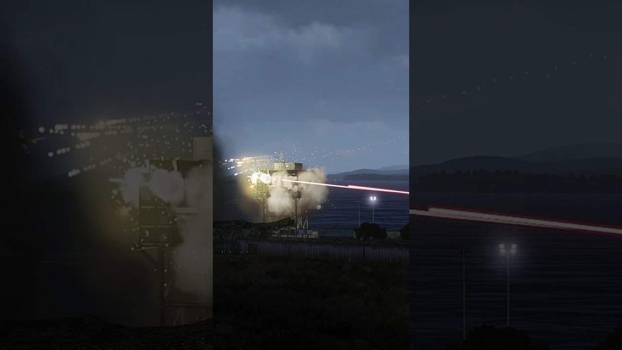 INSANE! C-RAM Destroyes its own Base during Jet Interception - Military Simulation - ArmA 3