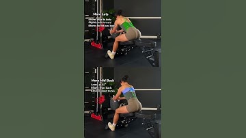Seated Cable Row Know the Difference