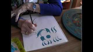 Marley Wright - Tole Painter on AART pt. 2